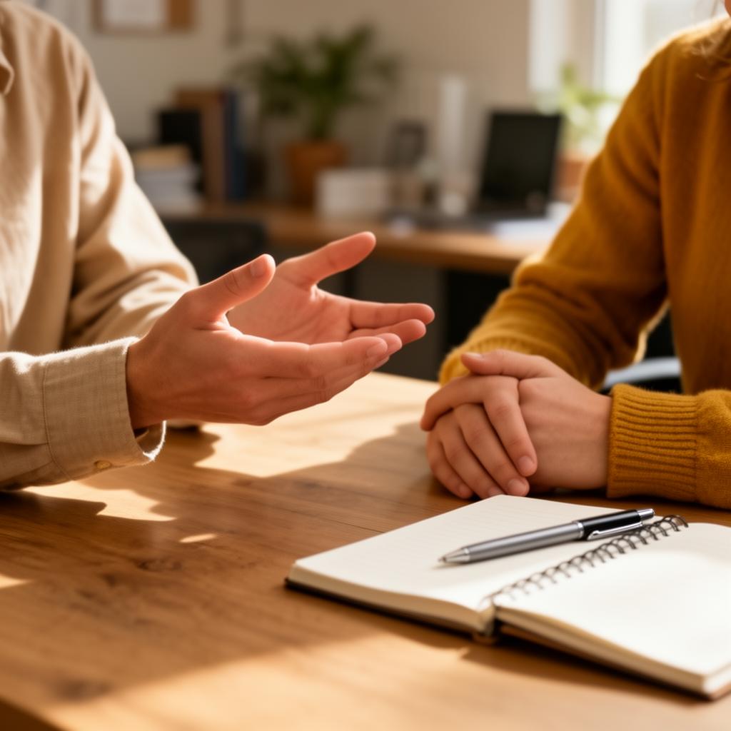 Разговор в медиация — две страни на масата